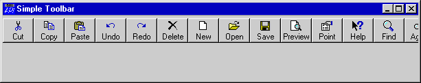 icons with captions