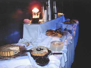 Dessert buffet