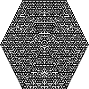 Figure of snowflake design