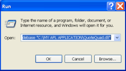 Registering the DLL